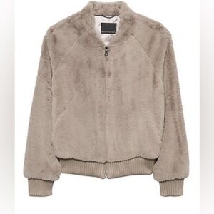 Banana Republic Taupe Teddy Jacket